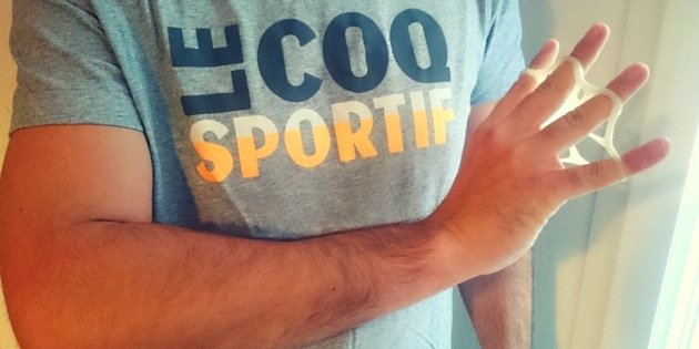 échauffement des doigt avec le powerfinger