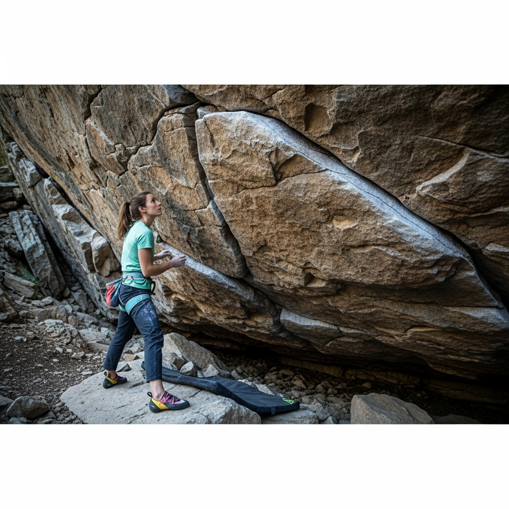 lecture de bloc, grimpeuse, analyse, escalade mentale